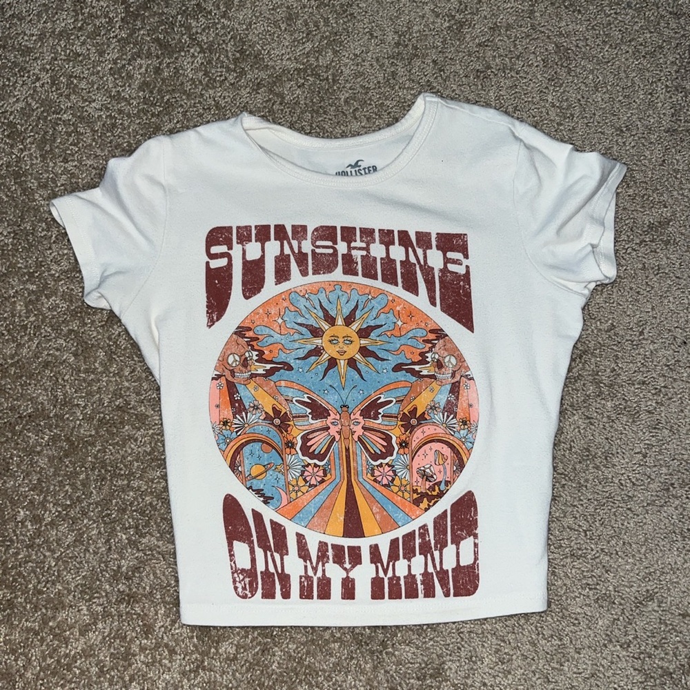 Hollister Grunge Baby Tee